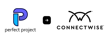 Perfect Project + ConnectWise Logos
